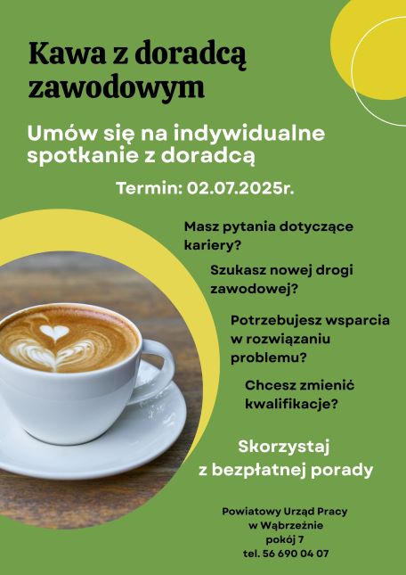 Zdjęcie artykułu Kawa z doradcą zawodowym
